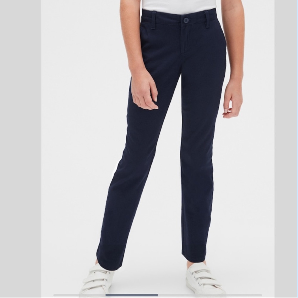 GAP NWT Navy Uniform Skinny Chino 5R - Picture 1 of 11